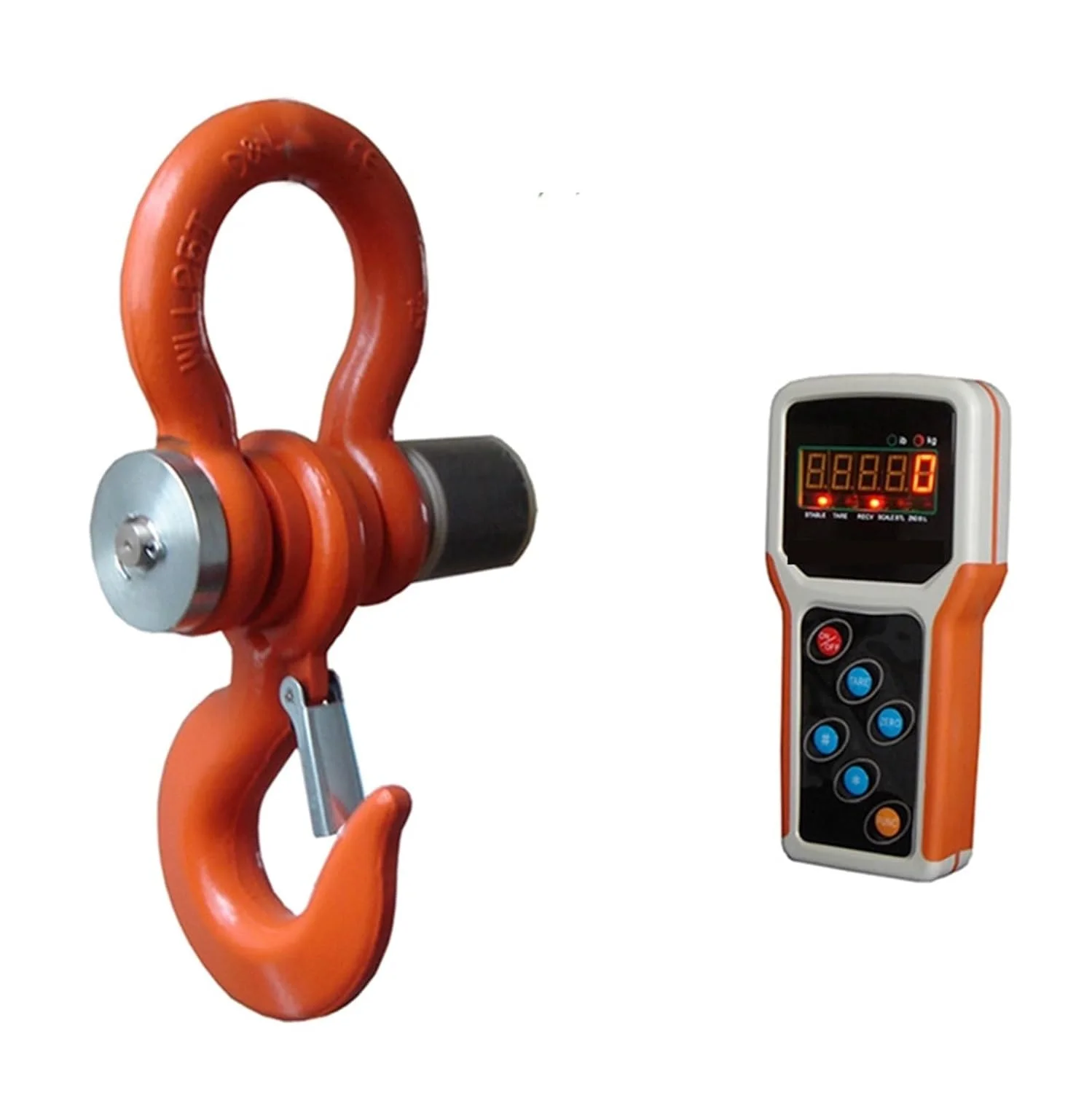 ترازو جرثقیل، ترازوی آویز دیجیتال الکترونیکی بی سیم 3000 کیلوگرمی صنعتی سنگین با ترازوی دستی 3T، قابلیت اطمینان بالا ترازو جرثقیل، ترازوی آویز دیجیتال الکترونیکی بی سیم 3000 کیلوگرمی صنعتی سنگین با ترازوی دستی 3T، قابلیت اطمینان بالا