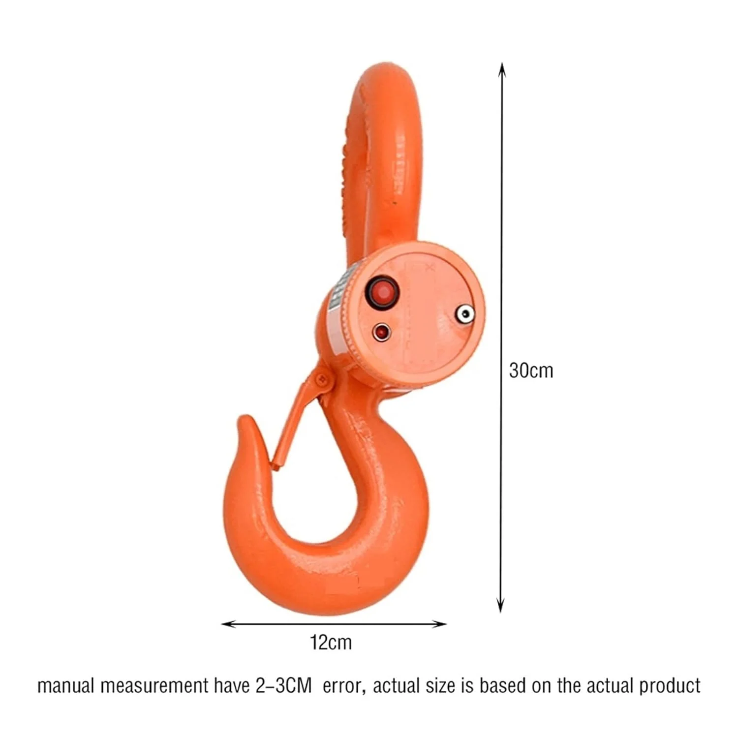 ترازو جرثقیل، ترازوی آویز دیجیتال الکترونیکی بی سیم 3000 کیلوگرمی صنعتی سنگین با ترازوی دستی 3T، قابلیت اطمینان بالا