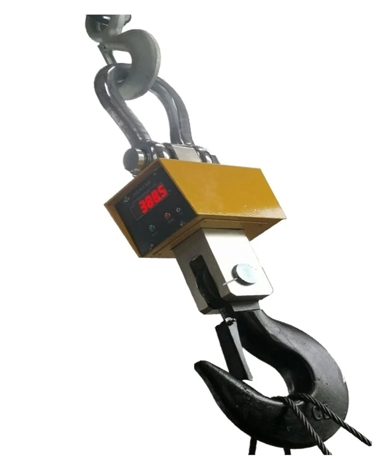 ترازوی جرثقیل دیجیتال 1 تا 30 تن، ترازوی اسکله، کارخانه فولاد، نوع قلاب بی سیم، قابلیت اطمینان بالا (OCS-DLZ-1T)