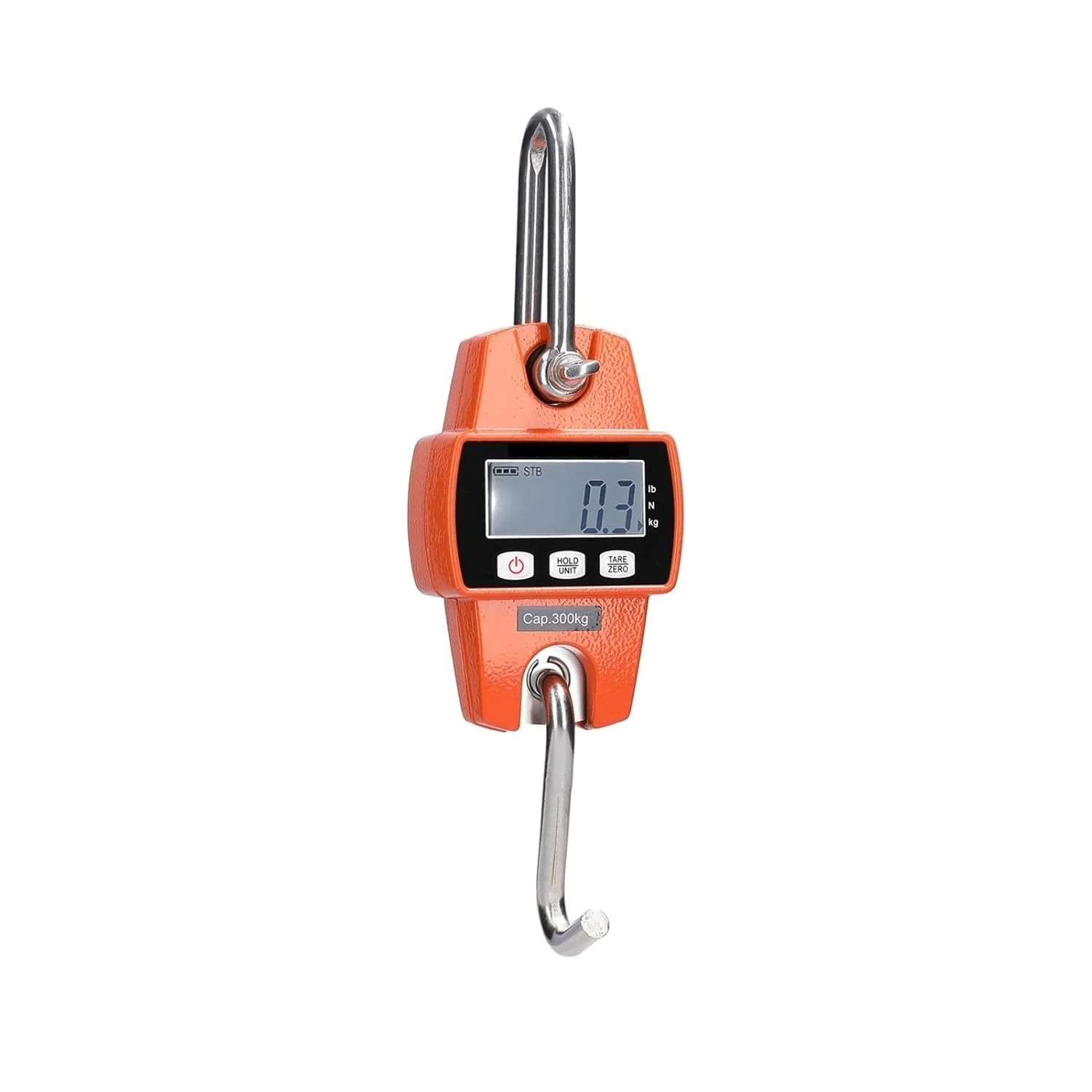 ترازوی جرثقیل، ترازو آویز دیجیتال کوچک LCD 30-300 کیلوگرمی قابل حمل صنعتی الکترونیکی سنگین با قلاب، ترازوی آویز خانگی، قابلیت اطمینان بالا