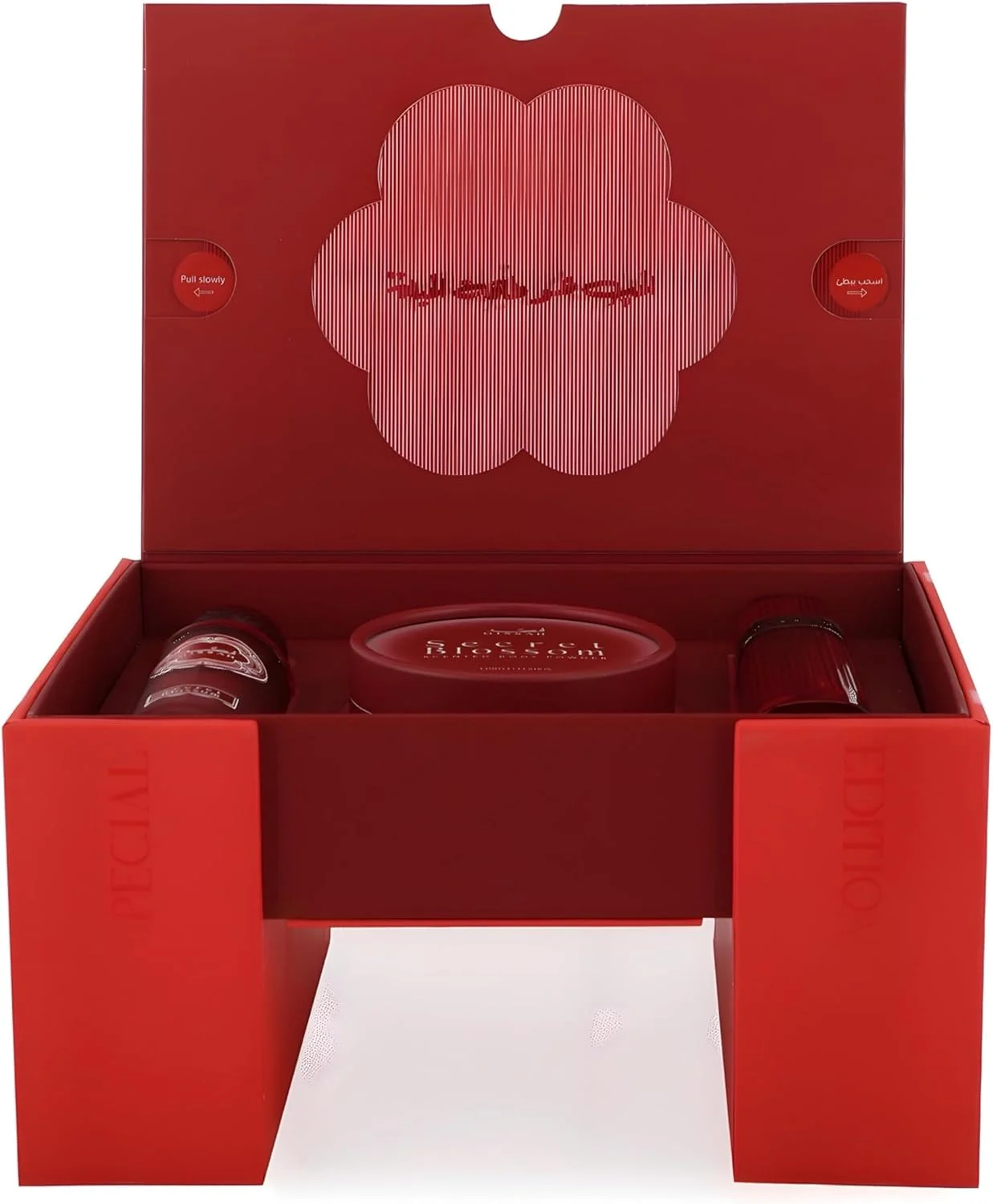 مجموعه عطر زنانه گیساه نیو سکرت بلاسم | سکرت بلاسم 50 میل ادو پرفیوم + 10 گرم پودر بدن + خمریه 20 میل | عطور قصه بکج نسائی جدید الاحمر للنساء مجموعة عطر قصة مجموعه عطر زنانه گیساه نیو سکرت بلاسم | سکرت بلاسم 50 میل ادو پرفیوم + 10 گرم پودر بدن + خمریه 20 میل | عطور قصه بکج نسائی جدید الاحمر للنساء مجموعة عطر قصة