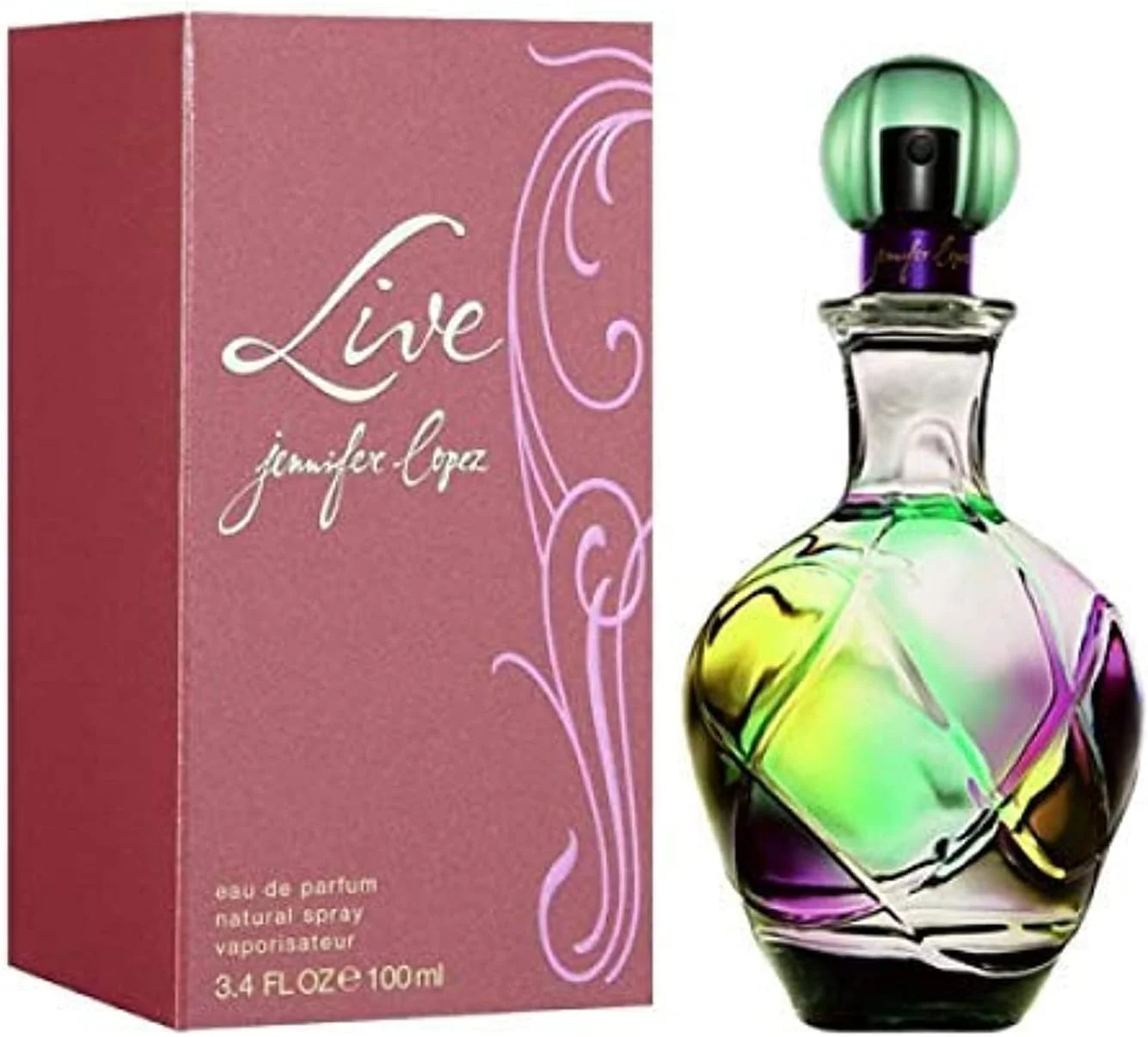 عطر زنانه جنیفر لوپز لایو ادو پرفیوم 100 میلی لیتر