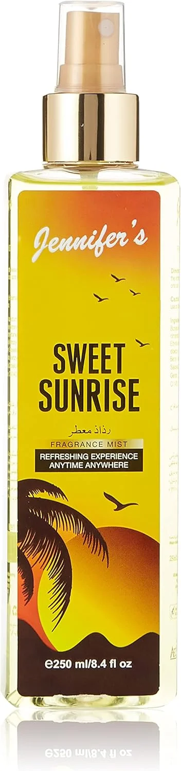 اسپری خوشبو کننده بدن زنانه جنیفرز مدل Sweet Sunrise حجم 250 میلی لیتر
