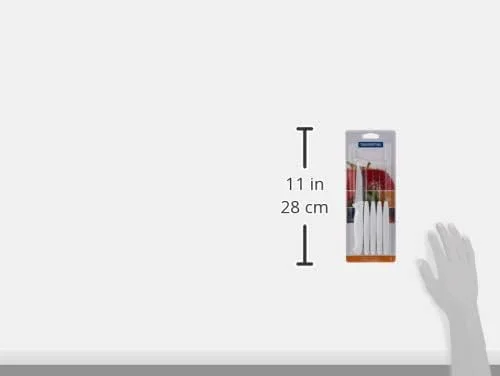 ست چاقوی 6 تکه ترامونتینا - ست کارد و چنگال استیل نقره ای، ست چاقوهای آشپزی حرفه ای تیز برای سرآشپز، نارنجی ست چاقوی 6 تکه ترامونتینا - ست کارد و چنگال استیل نقره ای، ست چاقوهای آشپزی حرفه ای تیز برای سرآشپز، نارنجی