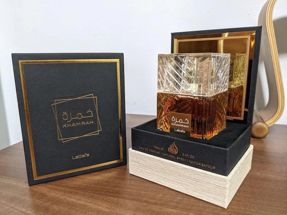 عطر ادکلن унисекс لطافه Khamrah، اسپری ادو پرفیوم 100 میلی لیتر عطر ادکلن унисекс لطافه Khamrah، اسپری ادو پرفیوم 100 میلی لیتر