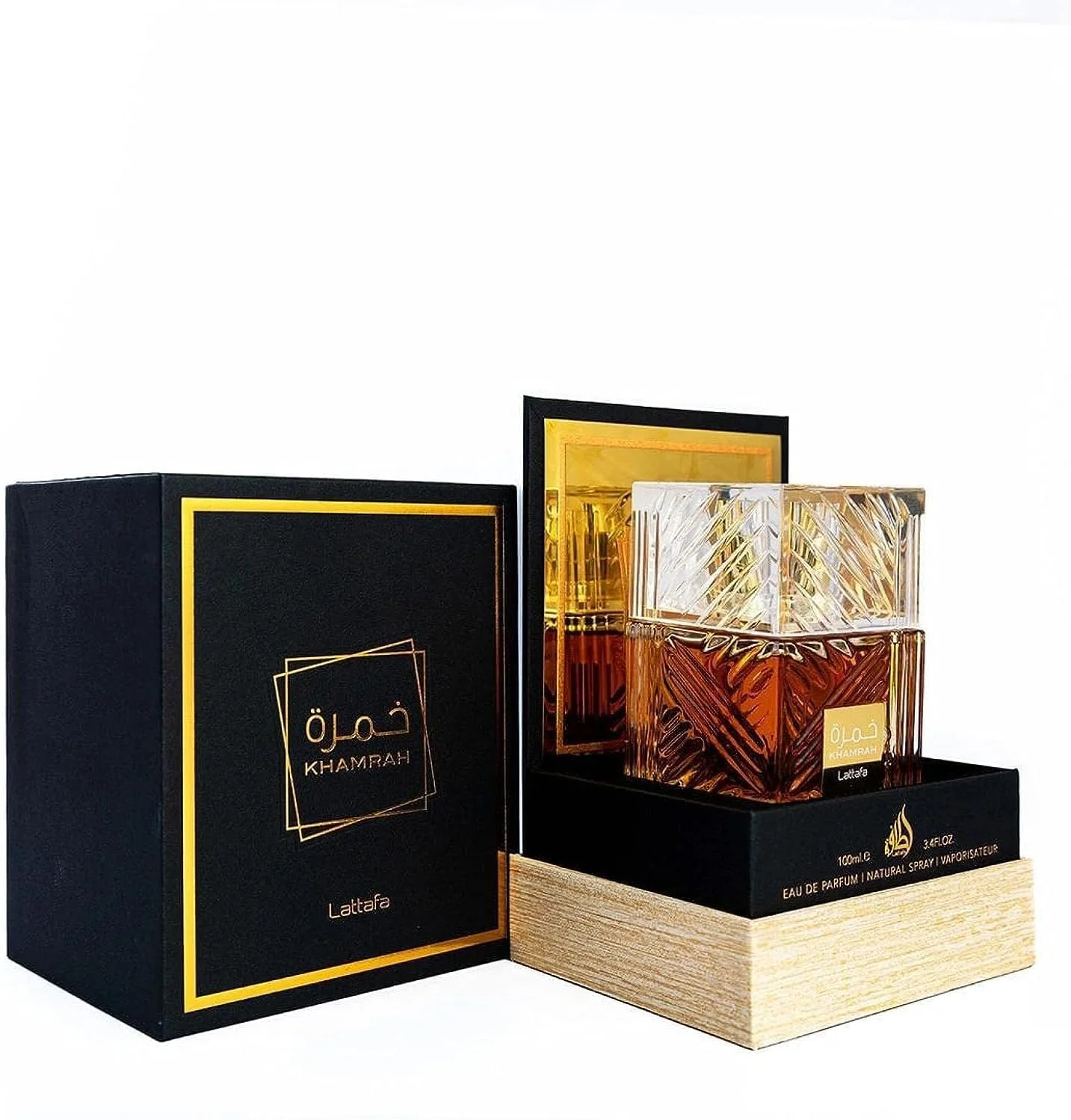 عطر ادکلن унисекс لطافه Khamrah، اسپری ادو پرفیوم 100 میلی لیتر