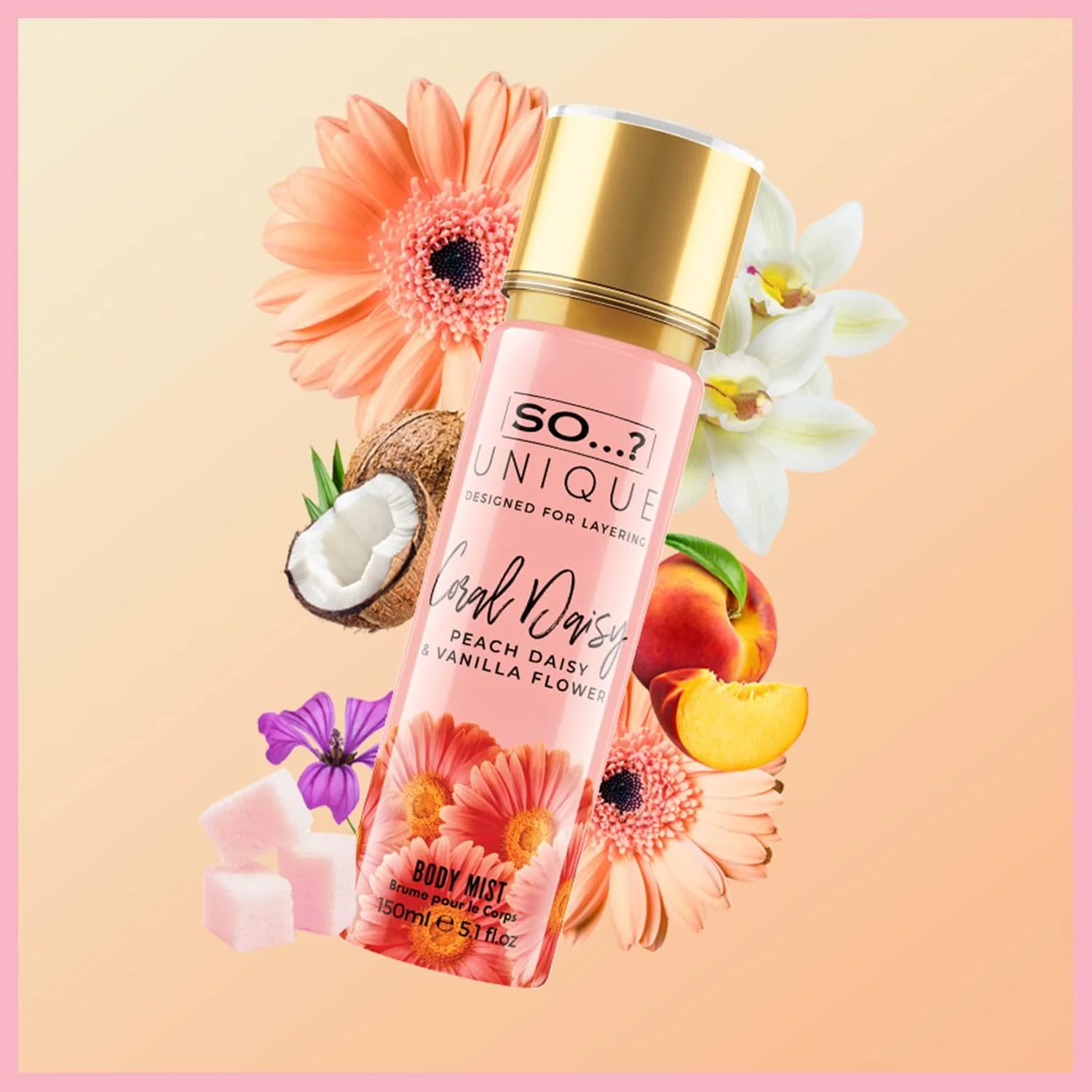 So…? Unique Womens Summer Breeze Bundle Sweet Pea, Coral, White Blossom ست اسپری بادی میست با رایحه های ترکیبی 150 میلی لیتر (بسته 3 عددی) So…? Unique Womens Summer Breeze Bundle Sweet Pea, Coral, White Blossom ست اسپری بادی میست با رایحه های ترکیبی 150 میلی لیتر (بسته 3 عددی)