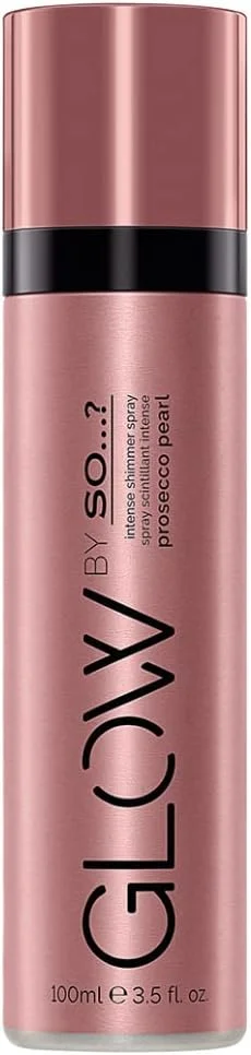 اسپری بدن زنانه درخشان So…? مدل Prosecco Pearl Shimmer – رایحه ای قوی با درخشش رنگین کمانی، ماندگاری طولانی و ظریف، مناسب برای استفاده روزمره و مناسبت های خاص، 100 میلی لیتر.