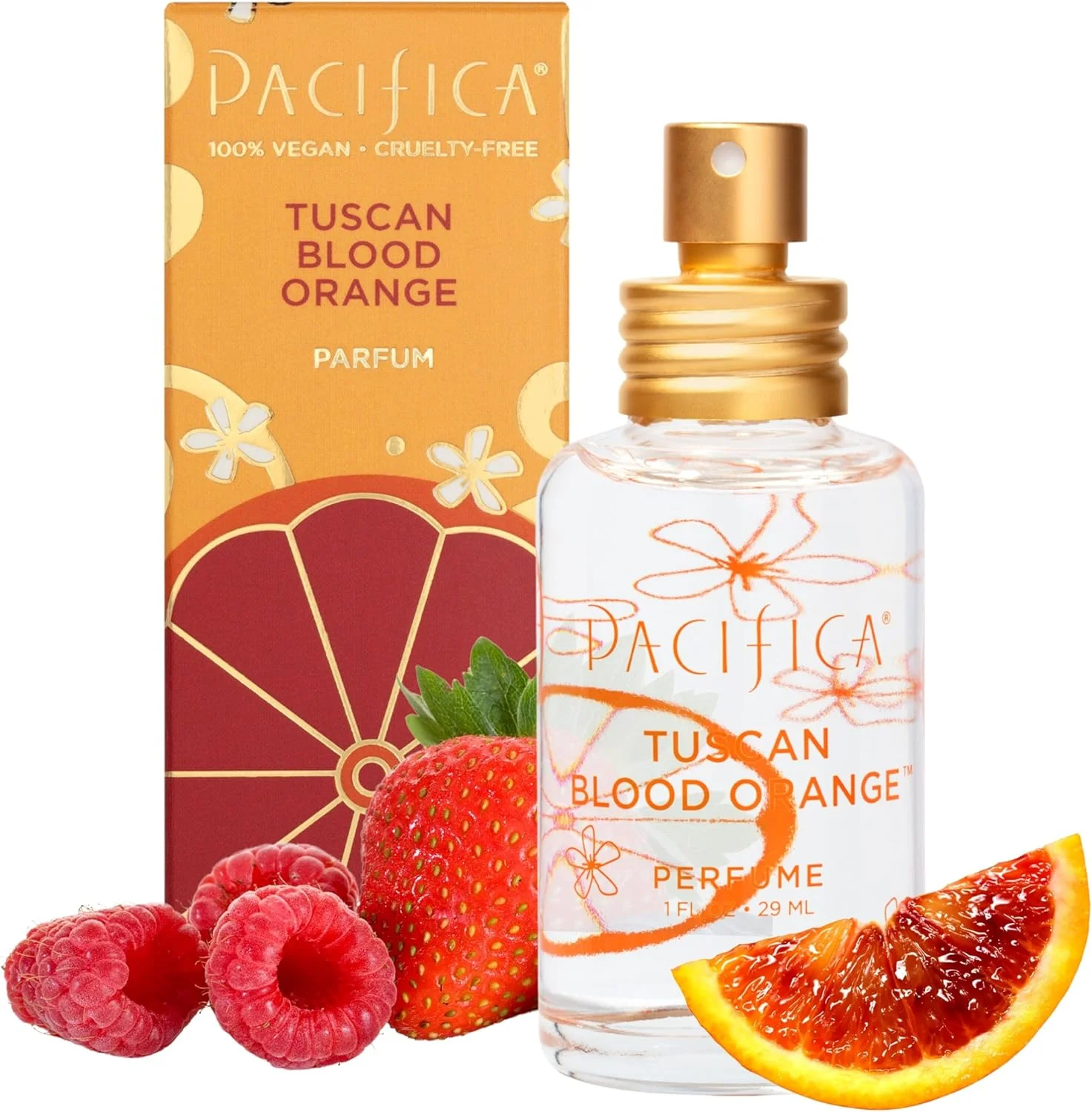 عطر اسپری پرتقال خونی توسکان پاسیفیکا