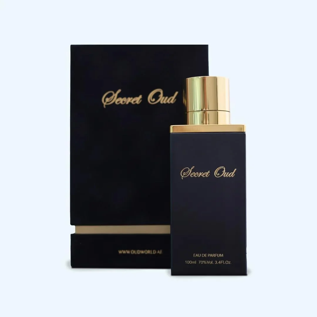 عطر ادو پرفیوم унисекс OUD WORLD SECRET OUD – BLACK SIGNATURE 1 | عود غنی با رایحه های تند، گرم و چوبی | ماندگاری طولانی | 100 میلی لیتر