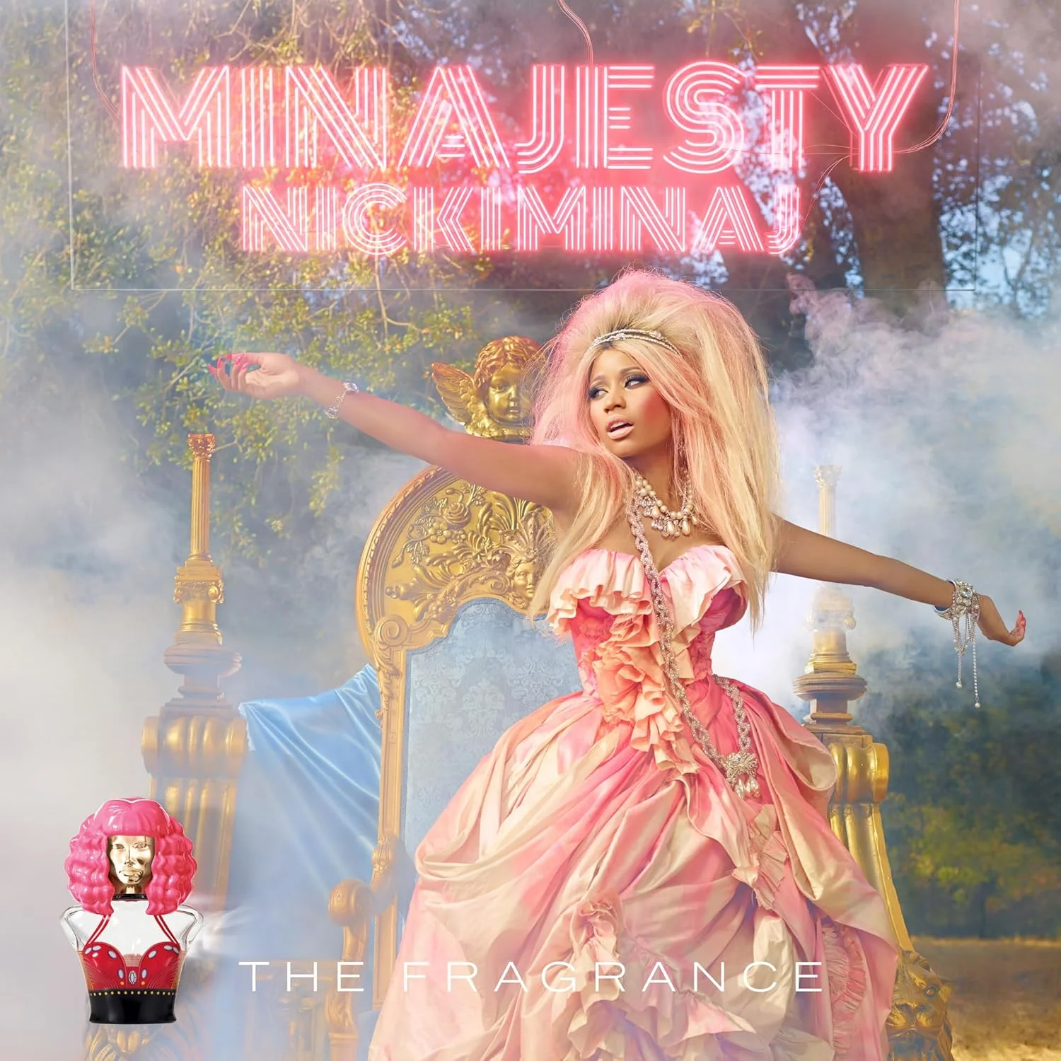 نیکی میناژ Minajesty - ادو پرفیوم - رایحه گلی میوه ای - عطر زنانه