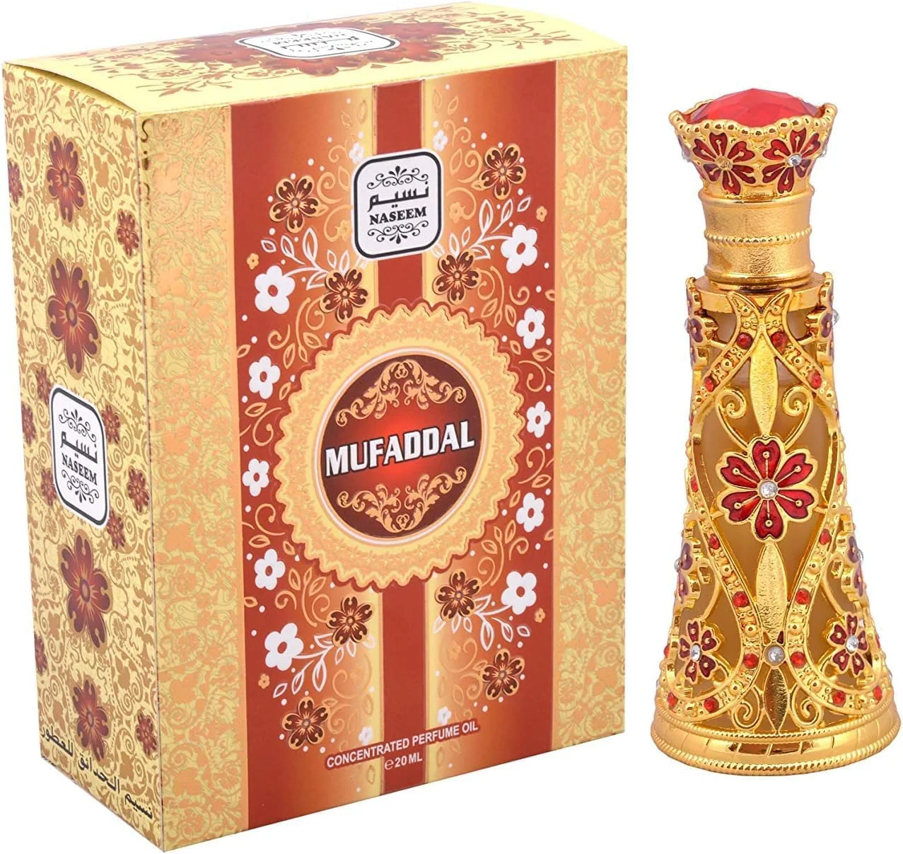 روغن عطر унисекс نسیم مفضل 20 میلی لیتر - رایحه ای ظریف برای مردان و زنان - رایحه ای ماندگار با فلفل سیاه نشاط آور، گل رز، مشک گرم و نت های غنی عنبر برای استفاده روزانه
