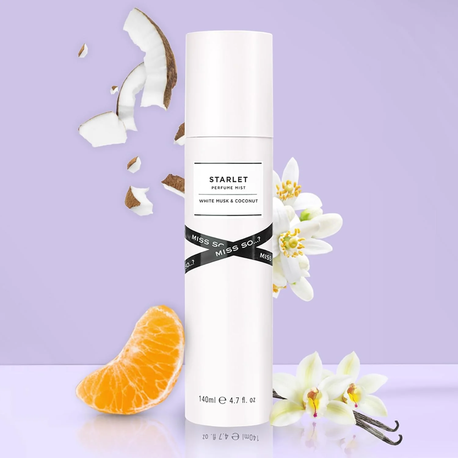 بادی میست زنانه Miss So...? مدل Starlet – عطری جذاب، ماندگار و فریبنده برای زنان، مناسب برای ظرافت و اعتماد به نفس روزمره، 140 میلی لیتر