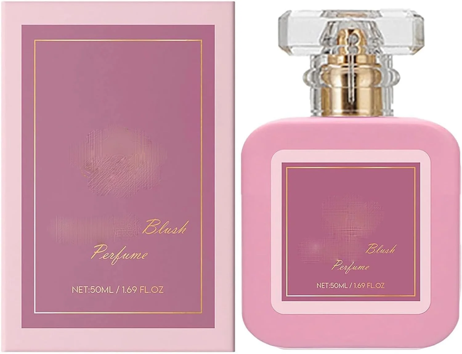 عطر زنانه Marsh-mallow Blush، اسپری ادو پرفیوم Pink Blush Shams Al Emarat Khususi، عطر شیرین آب نبات توت فرنگی، عطرهای زنانه لطیف، رمانتیک (1 عدد)