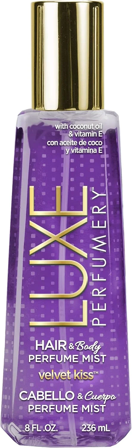 اسپری عطر مو و بدن Luxe Perfumery مدل Velvet Kiss، حجم 8.0 اونس (F98460-15-FL)