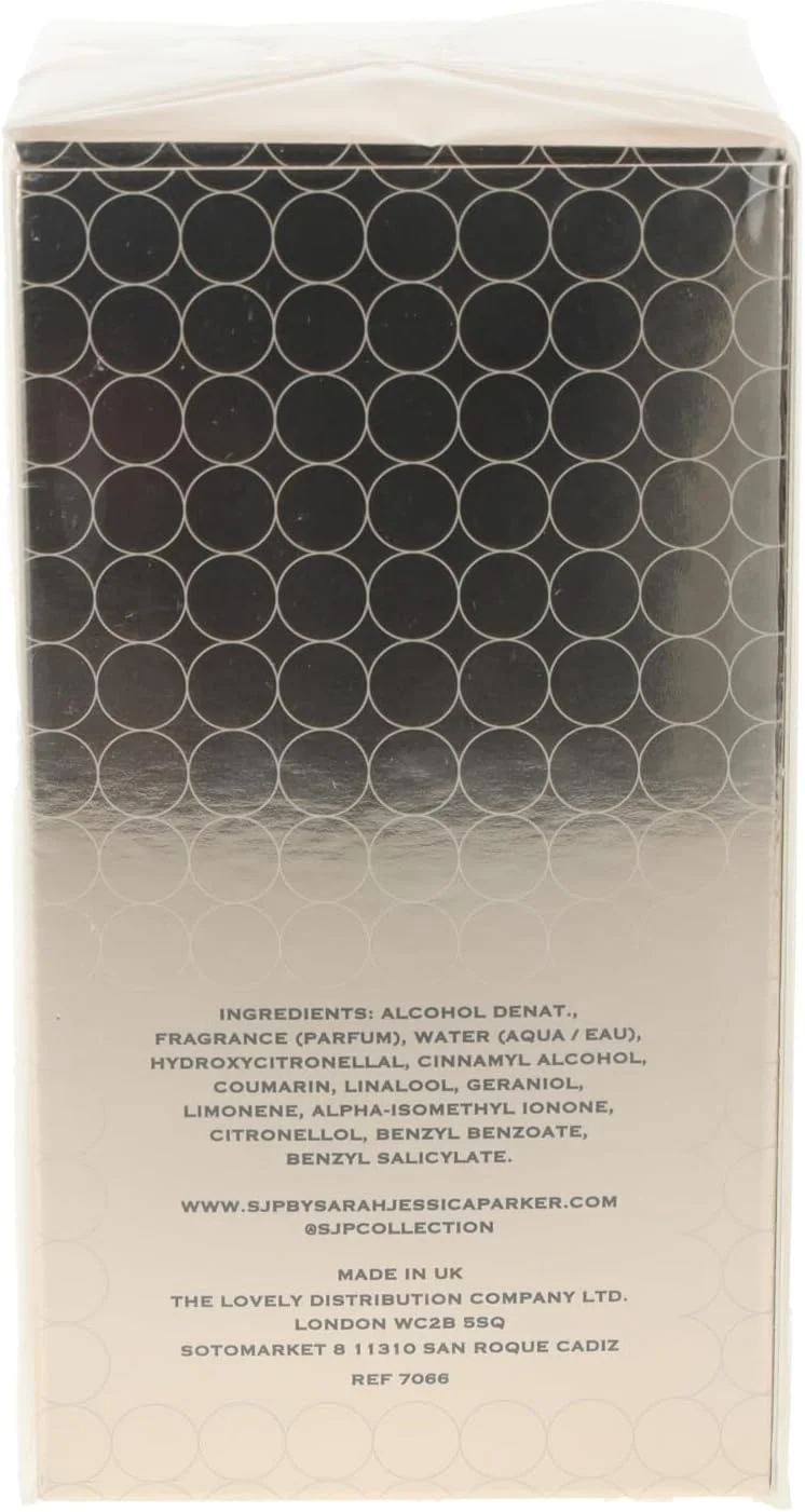 عطر ادکلن زنانه Lovely You By SJP - رایحه ای ملایم، تمیز و احساسی برای شب - طراحی شده برای بانوی مدرن - با رایحه های ظریف گل فریزیا وحشی، گل صد تومانی صورتی و وانیل 100 میلی لیتر