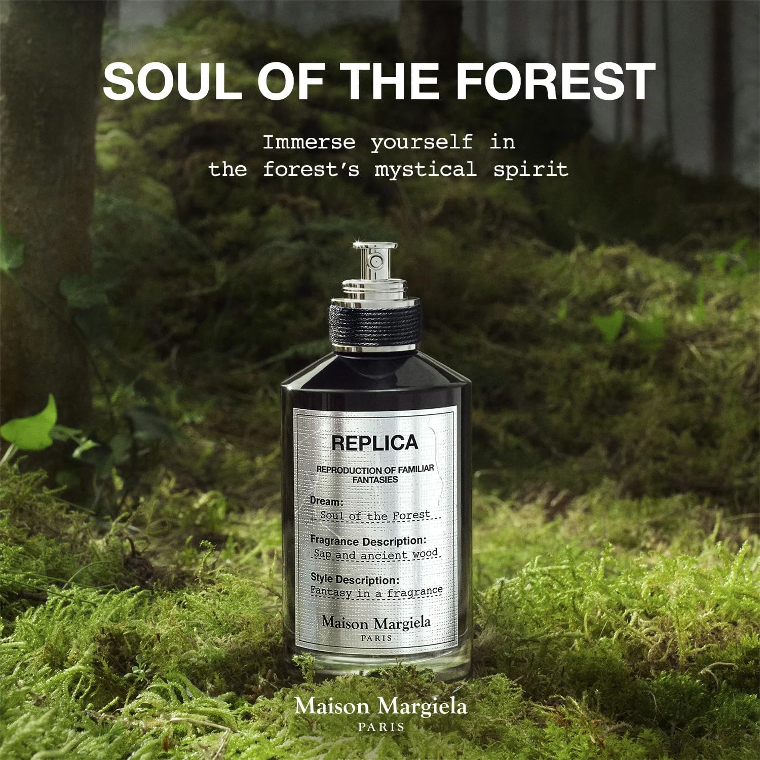 ادکلن Maison Margiela Replica Soul Of Forest Eau De Perfume، 100 میلی لیتر ادکلن Maison Margiela Replica Soul Of Forest Eau De Perfume، 100 میلی لیتر