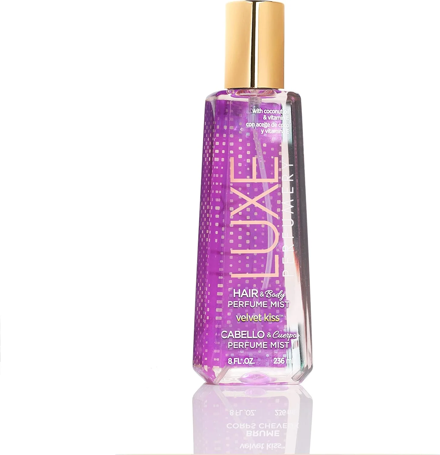 اسپری عطر مو و بدن Luxe Perfumery مدل Velvet Kiss، حجم 8.0 اونس (F98460-15-FL)