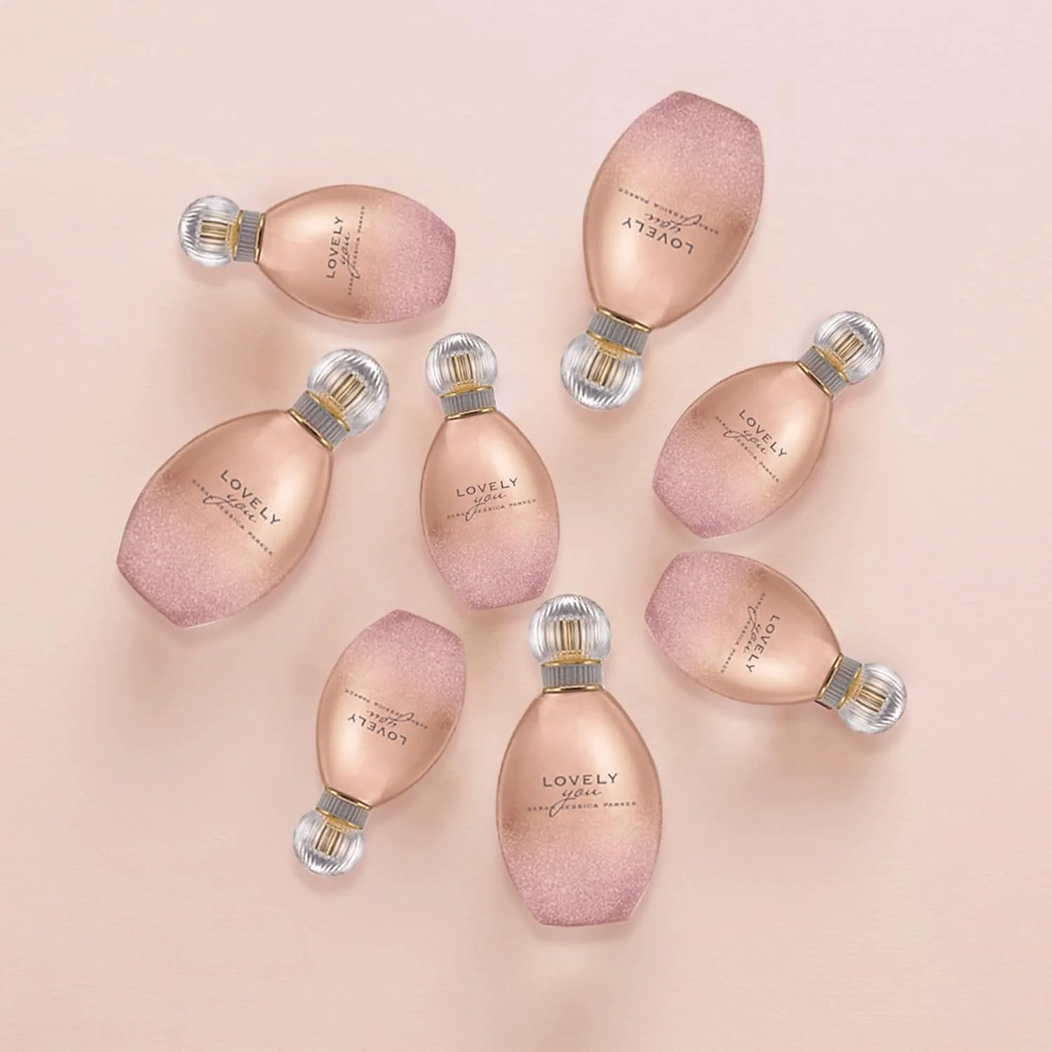 عطر ادکلن زنانه Lovely You By SJP - رایحه ای ملایم، تمیز و احساسی برای شب - طراحی شده برای بانوی مدرن - با رایحه های ظریف گل فریزیا وحشی، گل صد تومانی صورتی و وانیل 100 میلی لیتر