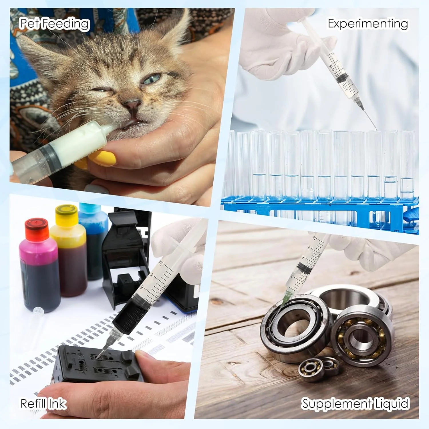 سرنگ پلاستیکی VINEST، 12 عددی، سرنگ صنعتی 10 میلی لیتری با سوزن های کند 14G/16G/18G برای تزریق، سرنگ دستی پیچی با سوزن، برای مایعات، چسب، روغن، جوهر سرنگ پلاستیکی VINEST، 12 عددی، سرنگ صنعتی 10 میلی لیتری با سوزن های کند 14G/16G/18G برای تزریق، سرنگ دستی پیچی با سوزن، برای مایعات، چسب، روغن، جوهر