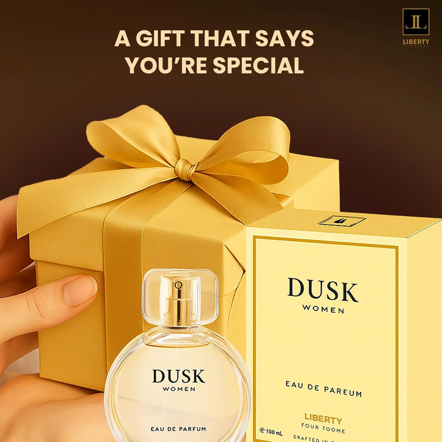 عطر زنانه لیبرتی، 100 میلی لیتر، عطر ماندگار Dusk Perfumes، ادو پرفیوم، رایحه میوه ای لوکس برای زنان، اسپری عطر تابستانی عطر زنانه لیبرتی، 100 میلی لیتر، عطر ماندگار Dusk Perfumes، ادو پرفیوم، رایحه میوه ای لوکس برای زنان، اسپری عطر تابستانی