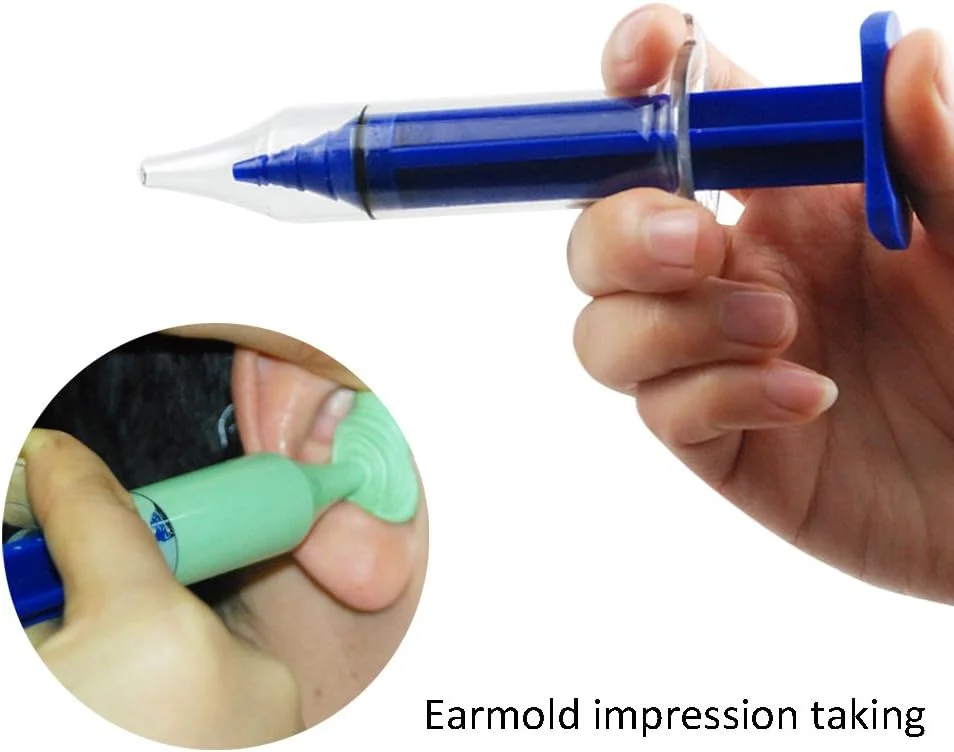 سرنگ تزریق مواد قالبگیری گوش SOUNDLINK - قالب گیری گوش برای تجویز سمعک IEM DIY (آبی) سرنگ تزریق مواد قالبگیری گوش SOUNDLINK - قالب گیری گوش برای تجویز سمعک IEM DIY (آبی)