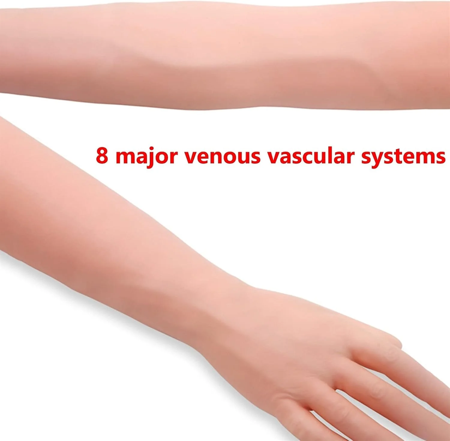 مدل بازوی خونگیری تابستانی، کیت تمرین تزریق عضلانی، برای آموزش تزریق وریدی، انفوزیون و مهارت IV پرستار کارآموز