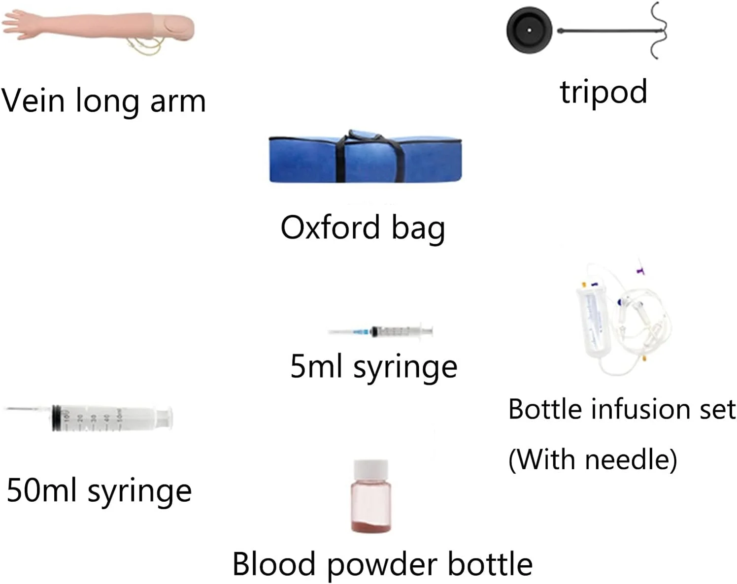 مدل بازوی خونگیری تابستانی، کیت تمرین تزریق عضلانی، برای آموزش تزریق وریدی، انفوزیون و مهارت IV پرستار کارآموز