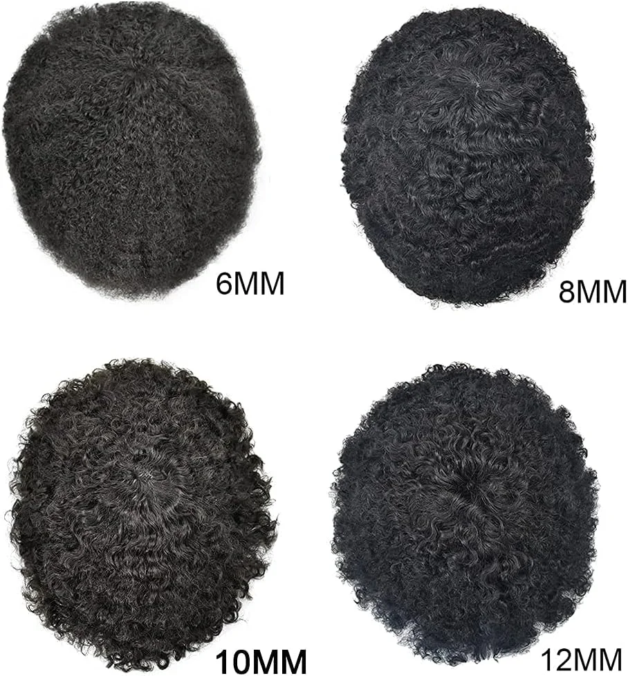 کلاه گیس آفریقایی SINGA HAIR برای مردان سیاه پوست، بافت مجعد، سیستم موی برزیلی، واحد موی تزریقی تمام PU برای مردان سیاه پوست (1B# مشکی طبیعی، 8 میلی متر آفریقایی) کلاه گیس آفریقایی SINGA HAIR برای مردان سیاه پوست، بافت مجعد، سیستم موی برزیلی، واحد موی تزریقی تمام PU برای مردان سیاه پوست (1B# مشکی طبیعی، 8 میلی متر آفریقایی)