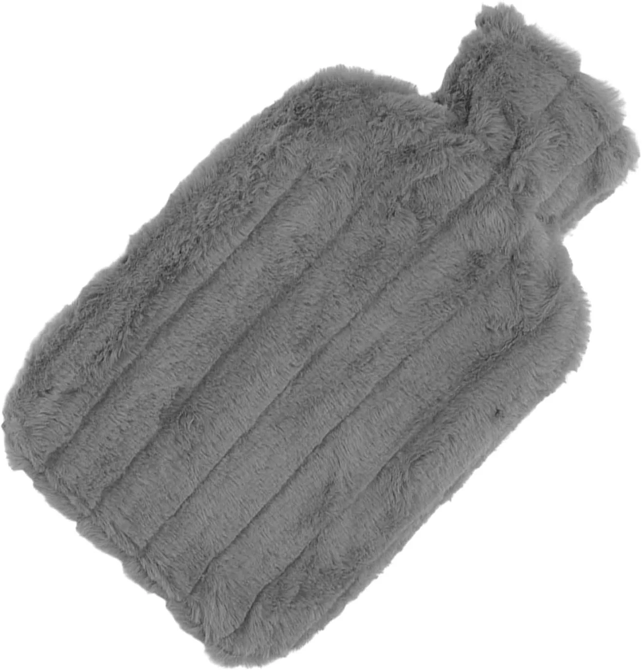 کیسه آب گرم 2000 میلی لیتری RvSky با روکش، بطری آب گرم تزریقی با چگالی بالا با روکش نرم برای زمستان (خاکستری تیره) کیسه آب گرم 2000 میلی لیتری RvSky با روکش، بطری آب گرم تزریقی با چگالی بالا با روکش نرم برای زمستان (خاکستری تیره)