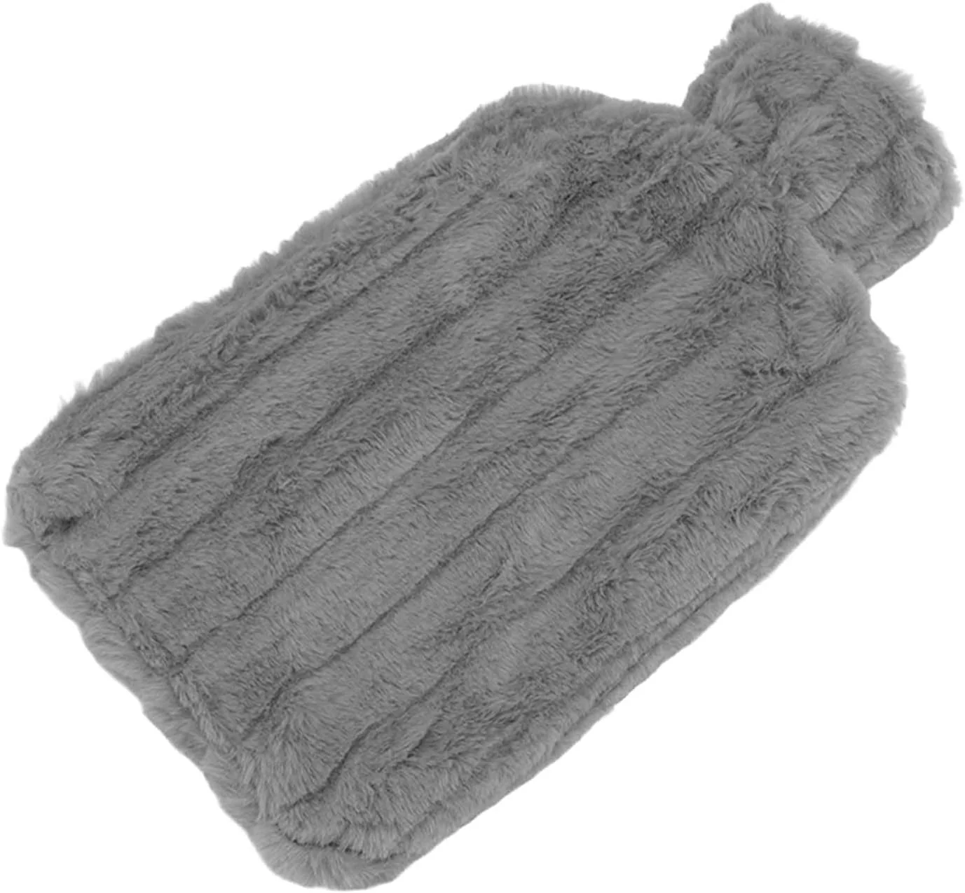 کیسه آب گرم 2000 میلی لیتری RvSky با روکش، بطری آب گرم تزریقی با چگالی بالا با روکش نرم برای زمستان (خاکستری تیره) کیسه آب گرم 2000 میلی لیتری RvSky با روکش، بطری آب گرم تزریقی با چگالی بالا با روکش نرم برای زمستان (خاکستری تیره)