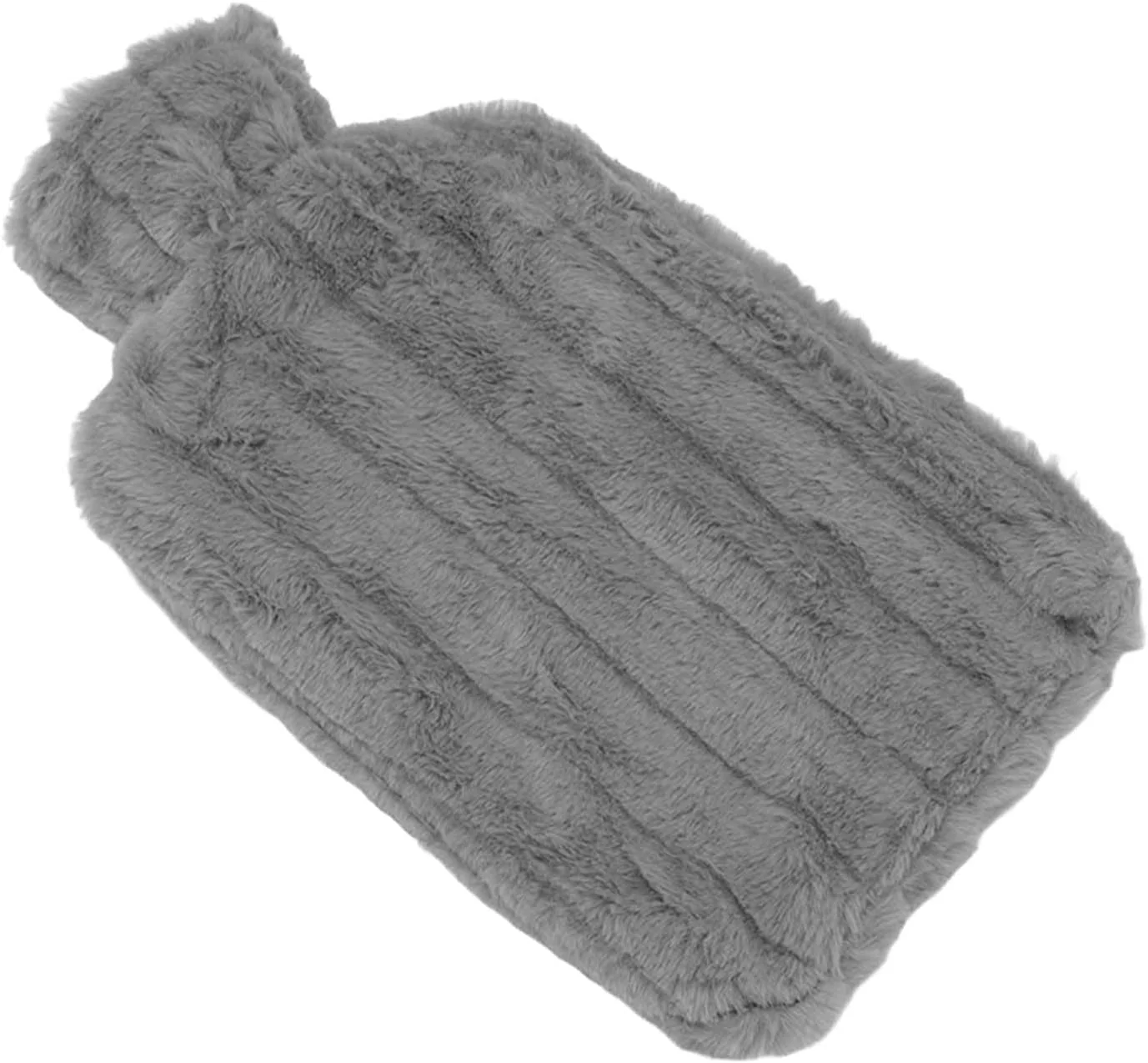 کیسه آب گرم 2000 میلی لیتری RvSky با روکش، بطری آب گرم تزریقی با چگالی بالا با روکش نرم برای زمستان (خاکستری تیره) کیسه آب گرم 2000 میلی لیتری RvSky با روکش، بطری آب گرم تزریقی با چگالی بالا با روکش نرم برای زمستان (خاکستری تیره)