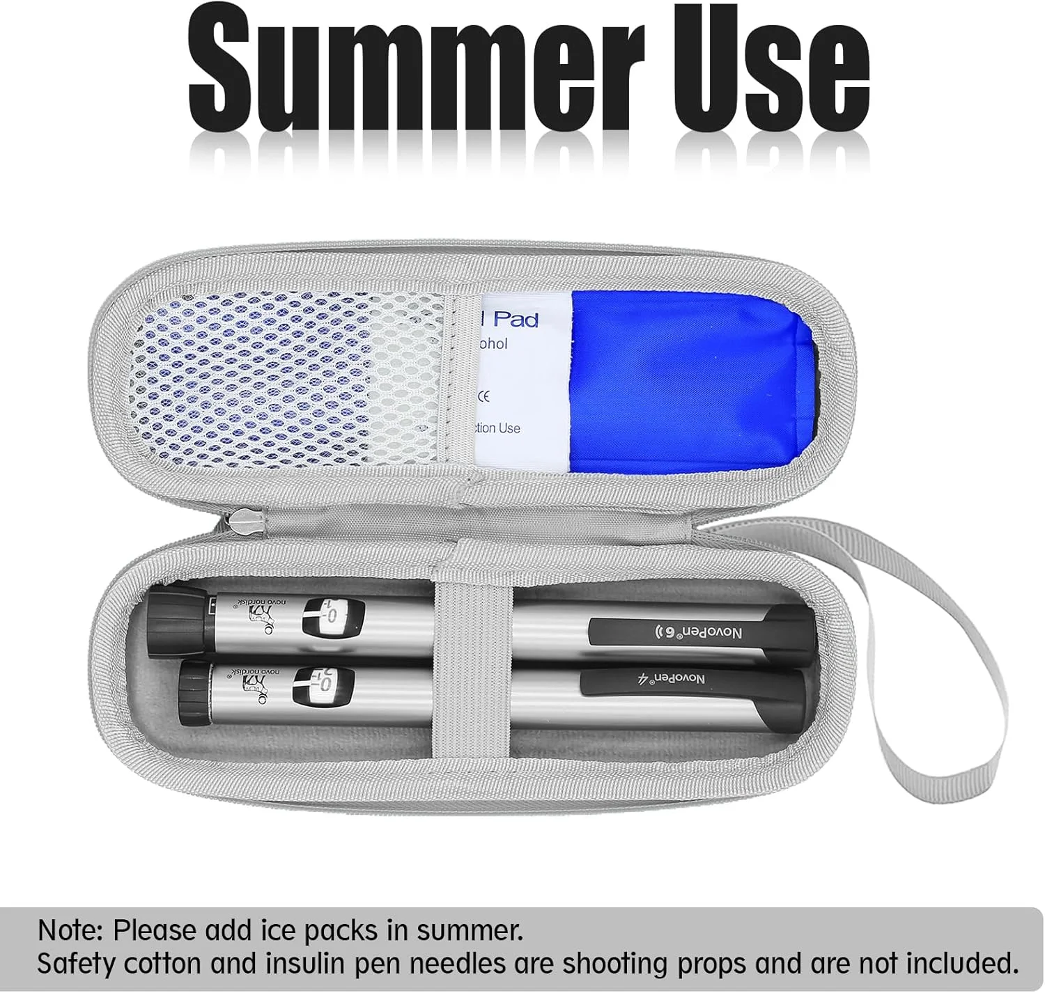 کیف خنک کننده انسولین sijidou، کیف مسافرتی قابل حمل انسولین، کیف های خنک کننده انسولین، سازمان دهنده عایق برای قلم های انسولین (خاکستری) کیف خنک کننده انسولین sijidou، کیف مسافرتی قابل حمل انسولین، کیف های خنک کننده انسولین، سازمان دهنده عایق برای قلم های انسولین (خاکستری)