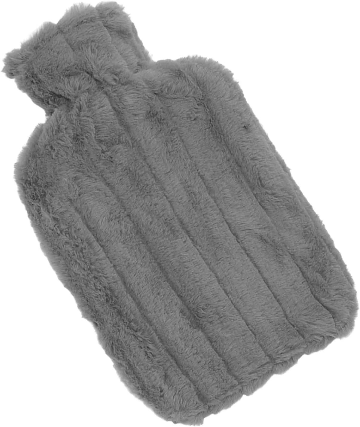 کیسه آب گرم 2000 میلی لیتری RvSky با روکش، بطری آب گرم تزریقی با چگالی بالا با روکش نرم برای زمستان (خاکستری تیره) کیسه آب گرم 2000 میلی لیتری RvSky با روکش، بطری آب گرم تزریقی با چگالی بالا با روکش نرم برای زمستان (خاکستری تیره)