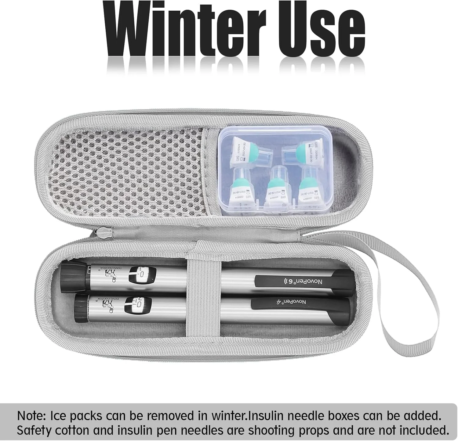 کیف خنک کننده انسولین sijidou، کیف مسافرتی قابل حمل انسولین، کیف های خنک کننده انسولین، سازمان دهنده عایق برای قلم های انسولین (خاکستری) کیف خنک کننده انسولین sijidou، کیف مسافرتی قابل حمل انسولین، کیف های خنک کننده انسولین، سازمان دهنده عایق برای قلم های انسولین (خاکستری)