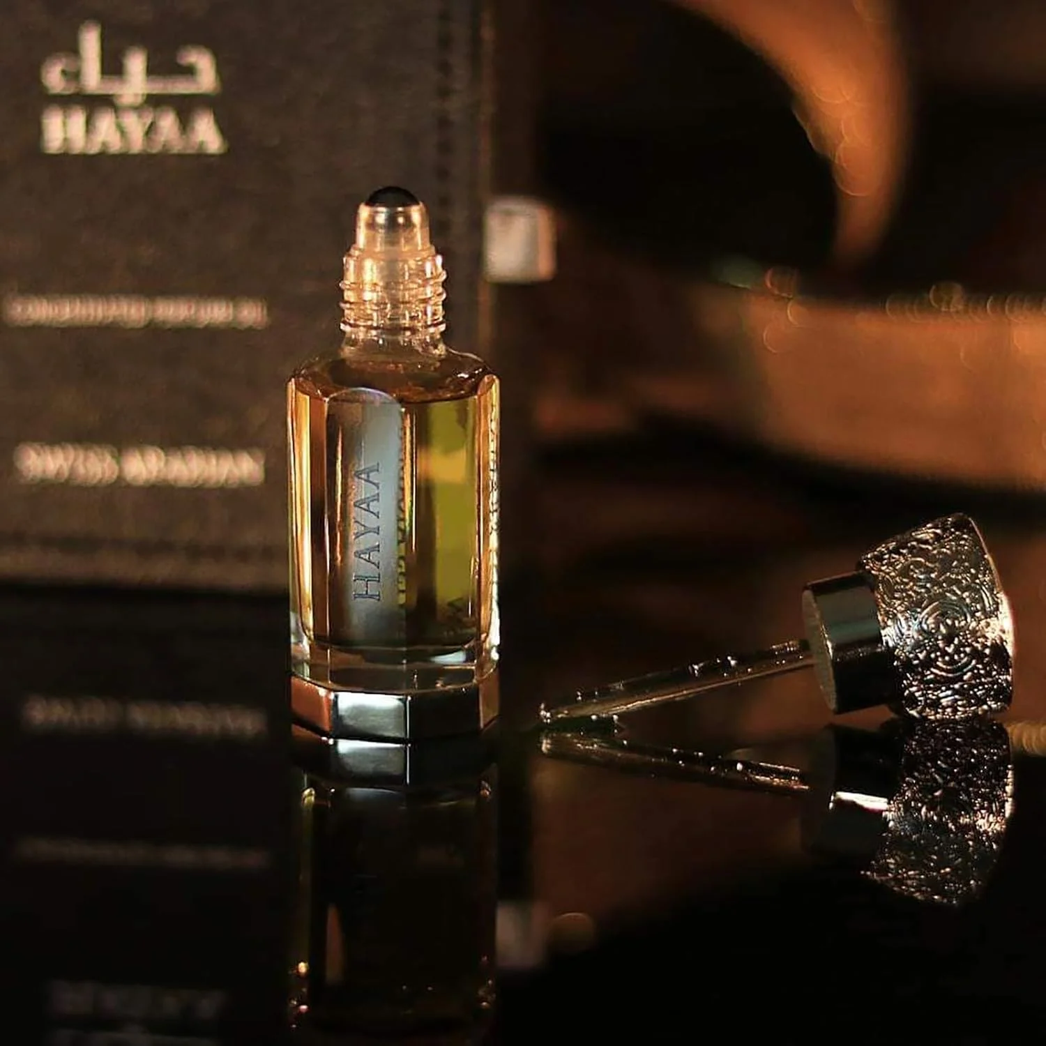 روغن عطر حیا Swiss Arabian برای آقایان و بانوان، 12 میلی لیتر روغن عطر حیا Swiss Arabian برای آقایان و بانوان، 12 میلی لیتر