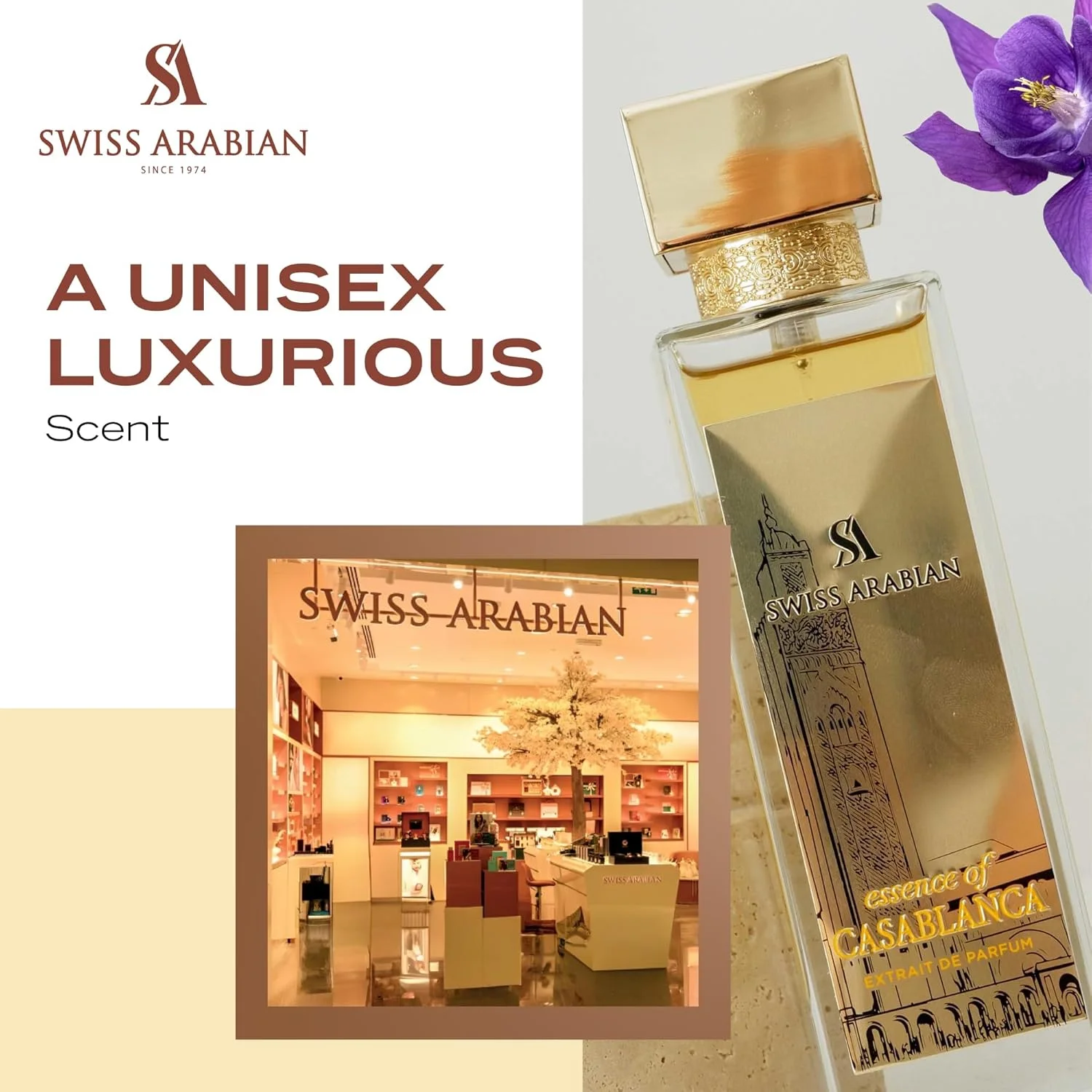 عطر سوییس عربین اسنس آف کازابلانکا اکستریت د پرفیوم 100 میلی لیتر، عطر با کیفیت عالی، رایحه унисекс، میوه ای، چوبی، کهربا، عطر ترکیبی لوکس برای زنان و مردان عطر سوییس عربین اسنس آف کازابلانکا اکستریت د پرفیوم 100 میلی لیتر، عطر با کیفیت عالی، رایحه унисекс، میوه ای، چوبی، کهربا، عطر ترکیبی لوکس برای زنان و مردان