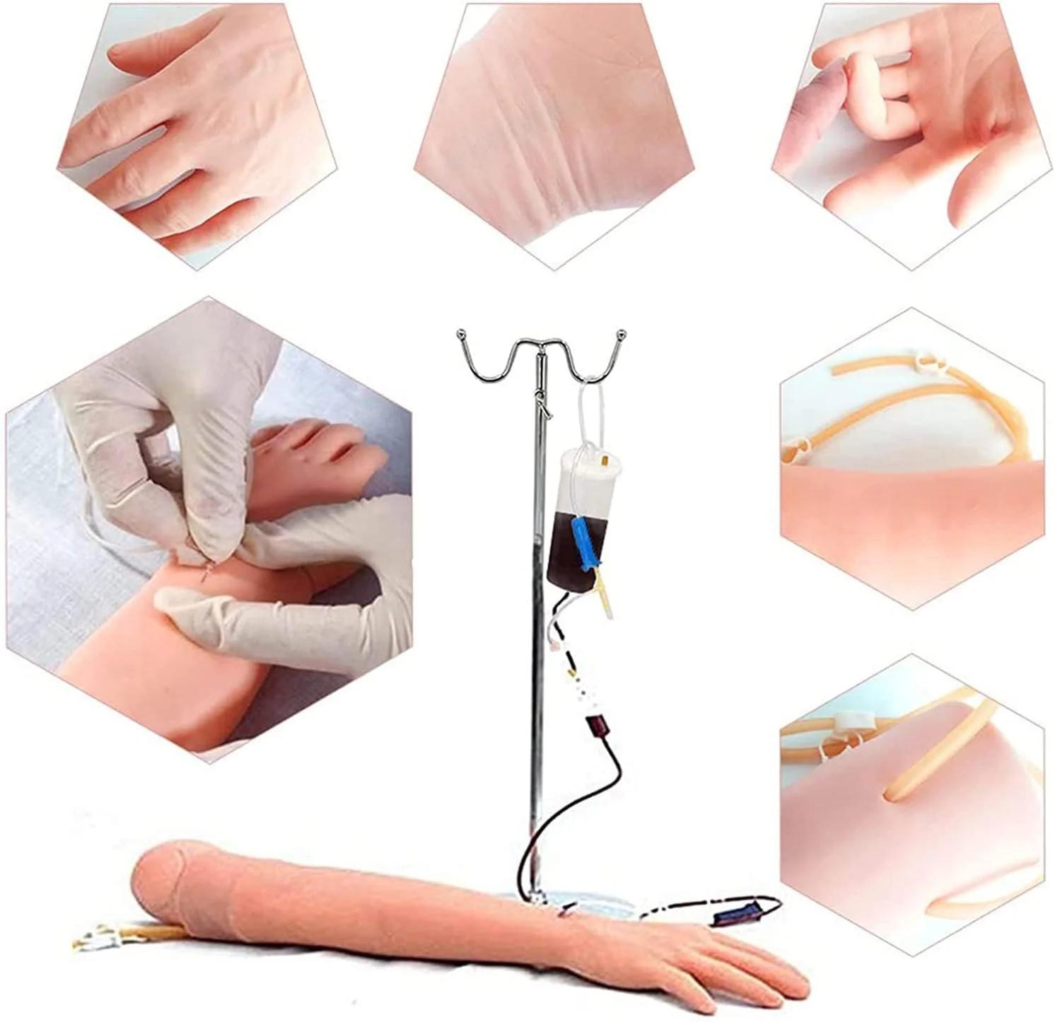 کیت بازوی تمرین تزریق وریدی زمستانی، بازوی آموزش خونگیری و رگ گیری، برای تزریق وریدی پرستار و پزشک، تزریق، تمرین خون گیری مدل آموزش پزشکی کیت بازوی تمرین تزریق وریدی زمستانی، بازوی آموزش خونگیری و رگ گیری، برای تزریق وریدی پرستار و پزشک، تزریق، تمرین خون گیری مدل آموزش پزشکی