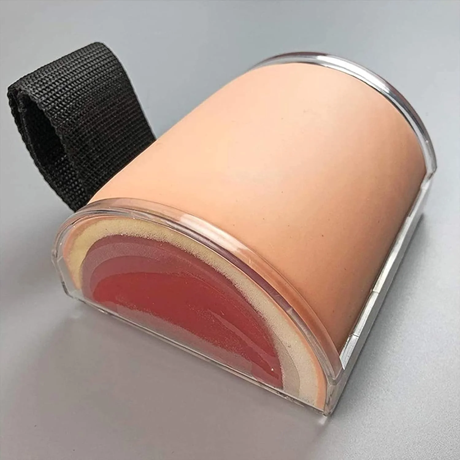 پد تمرین تزریق، مدل تزریق عضلانی چند منظوره، طراحی پوشیدنی برای پرستاران شامل پوست، بافت زیر جلدی و لایه عضلانی