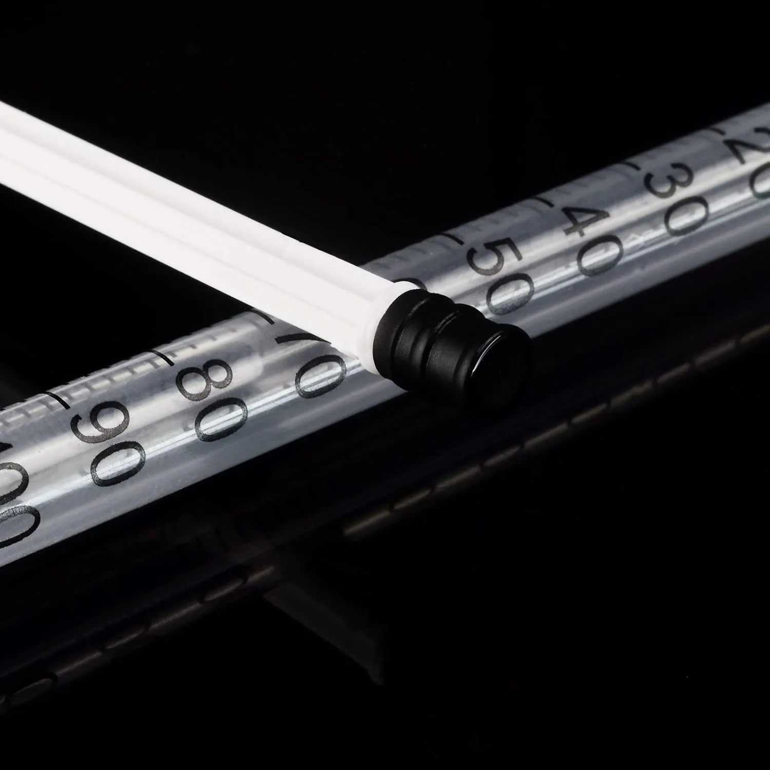 سرنگ 1 سی سی Gesanghua گیج 30 طول 1/2 اینچ 100 عددی، بسته بندی مستقل