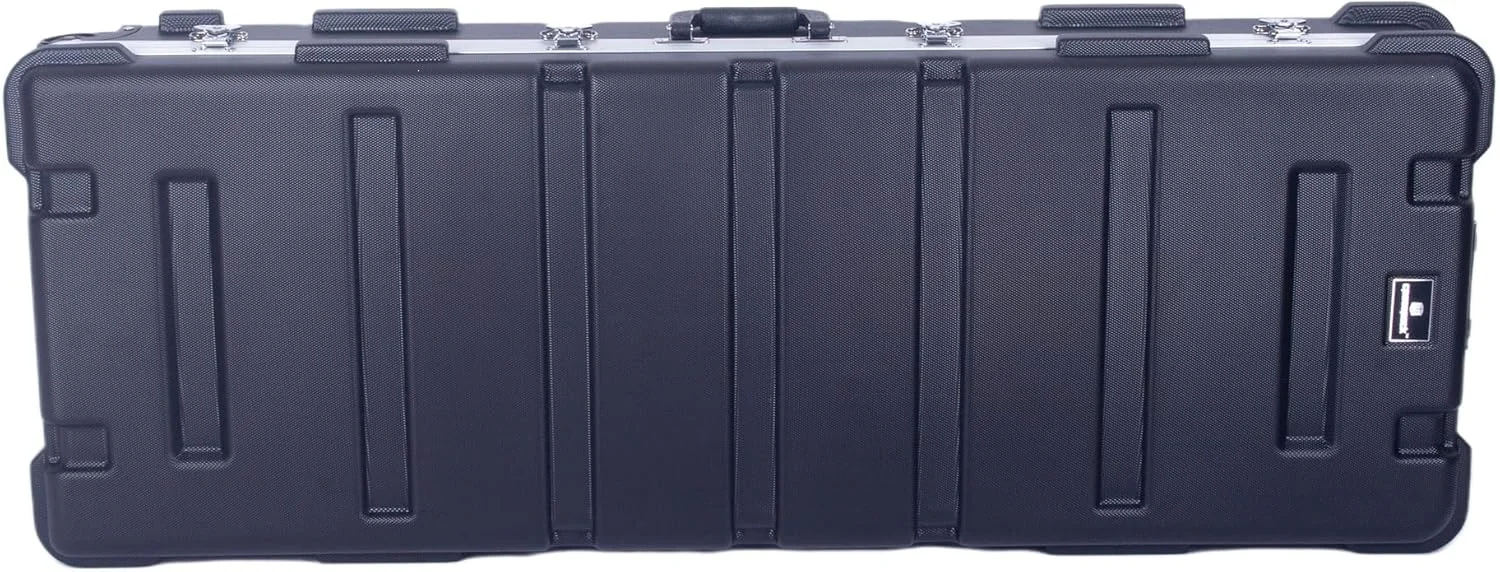 کیف صفحه کلید 61 کلیدی Crossrock PE با چرخ و بدنه سخت - مشکی (CRA862YKBK)