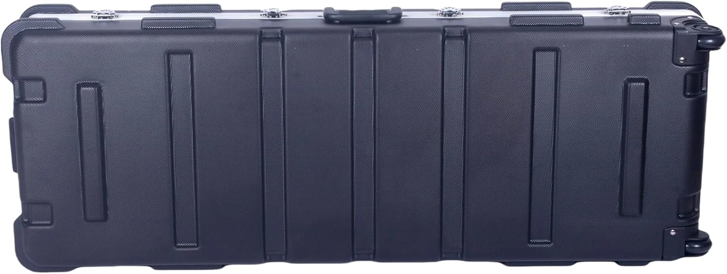 کیف صفحه کلید 61 کلیدی Crossrock PE با چرخ و بدنه سخت - مشکی (CRA862YKBK)