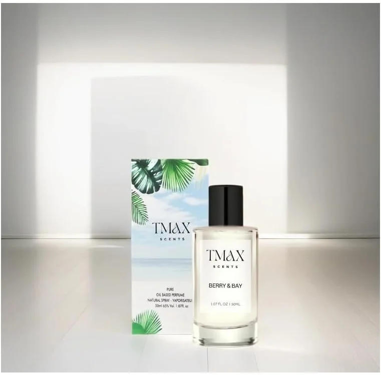عطر زنانه تی مکس سنتس بری بی 50 میلی لیتر - الهام گرفته از بلک بری و بی - رایحه میوه ای تند چوبی - ادو پرفیوم ماندگار برای بانوان عطر زنانه تی مکس سنتس بری بی 50 میلی لیتر - الهام گرفته از بلک بری و بی - رایحه میوه ای تند چوبی - ادو پرفیوم ماندگار برای بانوان