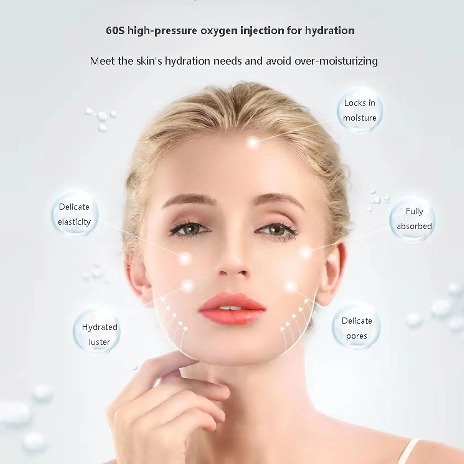 دستگاه تزریق اکسیژن دستگاه های زیبایی خانگی Blissbuilt، دستگاه مرطوب کننده و آبرسان دستی، دستگاه مرطوب کننده و آبرسان قابل حمل 3 سطح دستگاه تزریق اکسیژن دستگاه های زیبایی خانگی Blissbuilt، دستگاه مرطوب کننده و آبرسان دستی، دستگاه مرطوب کننده و آبرسان قابل حمل 3 سطح