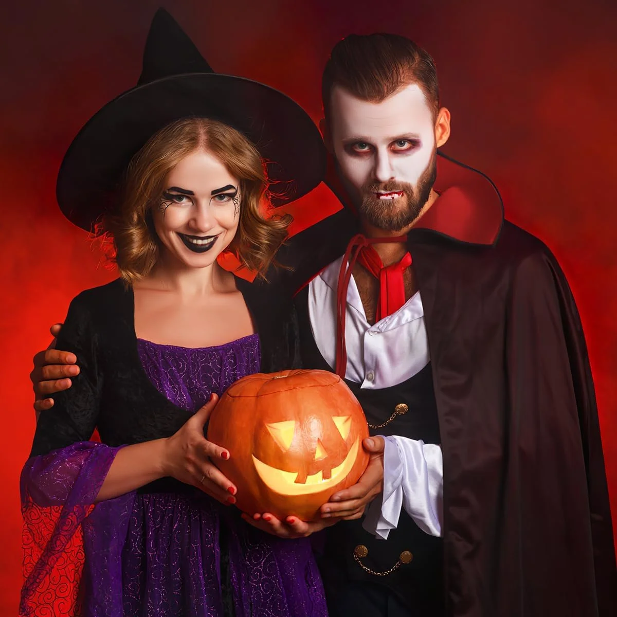 شنل هالووین خون آشام BIGTHREE، شنل قرمز و مشکی لباس هالووین کودکان، دکوراسیون اجرای صحنه مهمانی Cosplay، مناسب برای شنل پسرانه و دخترانه یونیسکس کودکان (90 سانتی متر)