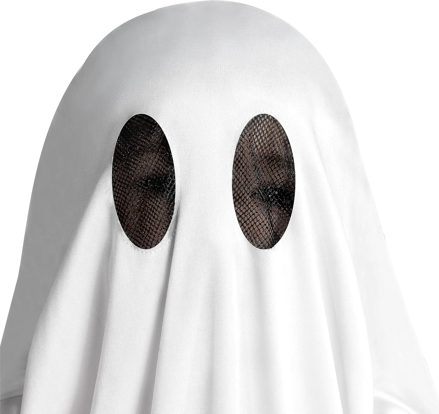 لباس شبح کودکانه Spooktacular Creations، لباس هالووین شبح، لباس شبح ساکت سفید با کیف کدو تنبل