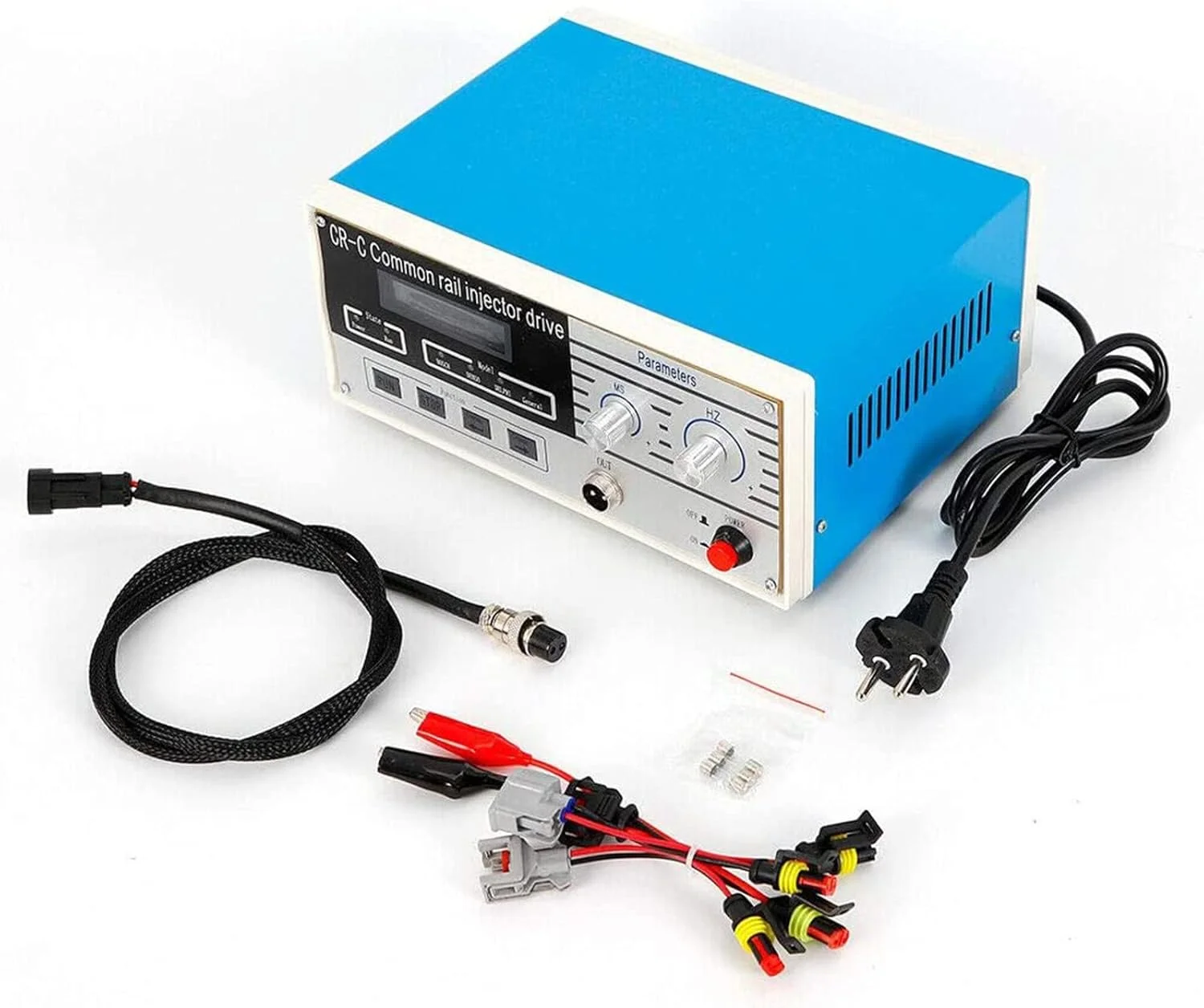 تستر انژکتور دیزل چند منظوره Amhuui، نازل S60H 220V، دستگاه بررسی انژکتور، ابزار تزریق، برای انژکتورهای الکترومغناطیسی