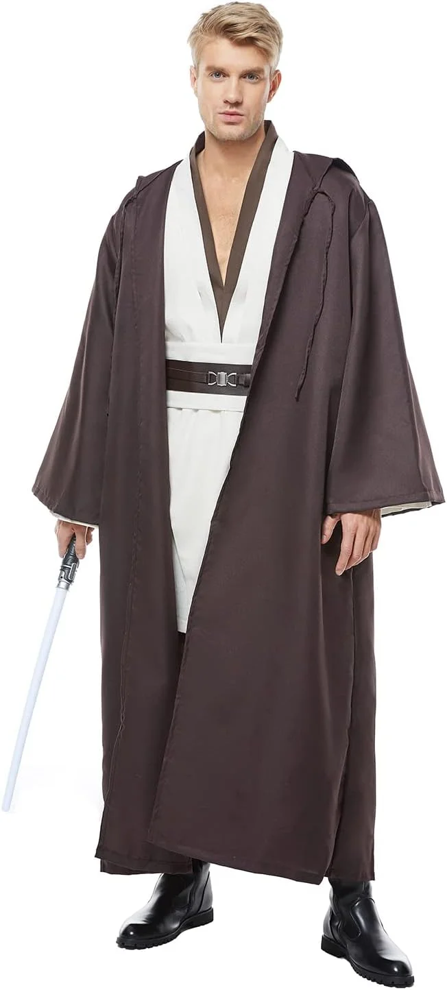 لباس مردانه تونیک Cosplay، لباس هالووین، روپوش، یونیفرم کلاه دار، ست کامل لباس مردانه تونیک Cosplay، لباس هالووین، روپوش، یونیفرم کلاه دار، ست کامل
