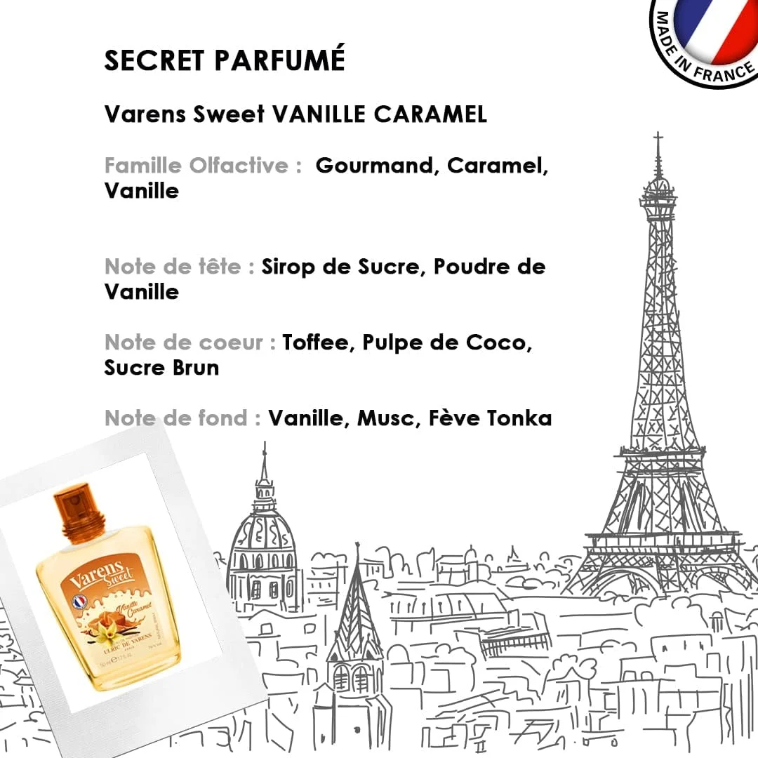 عطر زنانه اولریک دو وارنس وارنس سوییت وانیل کارامل لیکوئید ادو پرفیوم 50 میلی لیتر