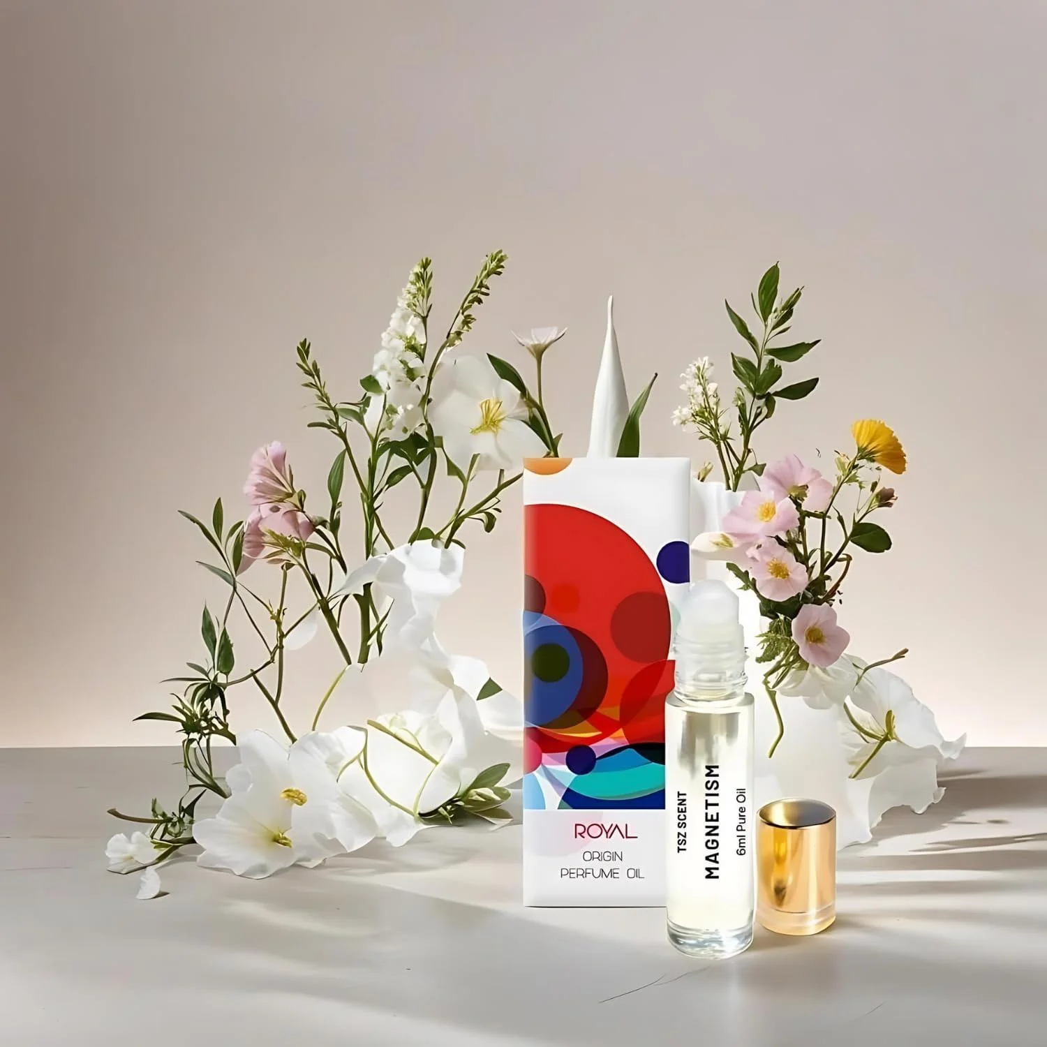 عطر روغنی زنانه TSZ Scent Magnetisms حجم 6 میلی لیتر - روغن غلیظ، بدون الکل، ماندگاری طولانی، رایحه شیرین میوه ای لوکس عطر روغنی زنانه TSZ Scent Magnetisms حجم 6 میلی لیتر - روغن غلیظ، بدون الکل، ماندگاری طولانی، رایحه شیرین میوه ای لوکس